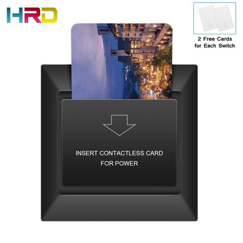 contactless card insert to gain power|Insert Card For Power .